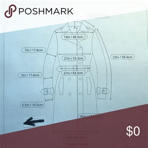 burberry trench red|burberry trench coat measurement chart.